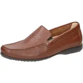 Sioux Slipper "Gilles-H", Herren, Gr. 46,5 (UK 11 1/2), braun (cognac), Obermaterial: 100% Rindsleder Leather cow. 100% Gummi rubber., Schuhe Slipper