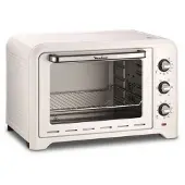 Moulinex OX484100, 39 l, Silber, Weiß, Freistehend, Drehregler, Weiß