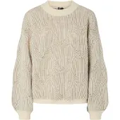 Pieces Pcjenna Strickpullover | Beige | S