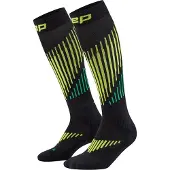 Cep Ski Touring Merino Socks Tall 3.0 Herren Skisocken black/lime IV