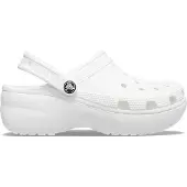 Crocs | Damen | Classic Platform | Clogs | Weiß | 33 206750-100-W4