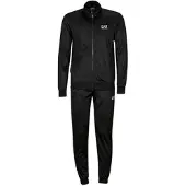 Emporio Armani Jogginganzug 8NPV65 PJHCZ 1200 Schwarz Regular Fit