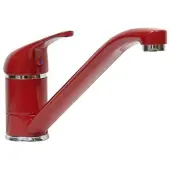 Wagner Einhebel Küchenarmatur Spültischarmatur Spüle Armatur Wasserhahn Rot