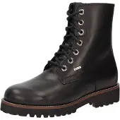 Sioux Stiefelette "Elmiana-700-TEX-WF", Damen, Gr. 37.5 (UK 4 1/2), schwarz, Obermaterial: 100% Kalbsleder CAL. 100% Gummi rubber., Schuhe Stiefelette