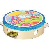 Goki 61841, Musikspielzeug, Tamburin, 3 Jahr(e), Mehrfarbig