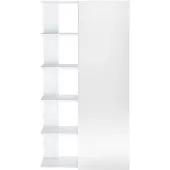 Vente-unique Schuhschrank Sylany Weiß 87.6 cm