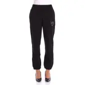 Pinko Jogginghose Plumcake 104790 A2RO Schwarz Regular Fit