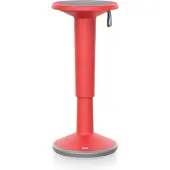 Interstuhl Sitz-/Stehhilfe StandUP, inkl. Tragerinne, höhenverstellbar, B 330 x H 620-880 mm, Kunststoff, rot