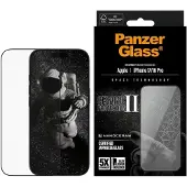 PanzerGlass - Ceramic II Screen Protector - iPhone 17/iPhone 16 Pro - UWF w. EasyAligner