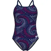 Arena Badeanzug, Damen Fireflow Lightdrop Back