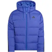 Adidas Daunenjacke mit Kapuze Essentials 3-Stripes