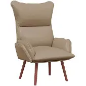vidaXL Sessel Cappuccino 69 x 74 x 93 cm Kunstleder