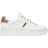 GUESS Britz Sneakers für Damen in Weißgold – Größe 3 (UK) – 36 (EU) – 5,5 (US) / Weiß