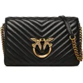 Pinko Damen Umhängetaschen 100063A0GK-Z99Q Farbe: Schwarz Größe: Einheitsgröße