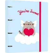 Pusheen - Ordner aus der Purrfect Love-Kollektion (4 Ringe)