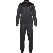 Lotto Trainingsanzug , Herren, Gr. L (52/54), schwarz (caviar), 100% Polyester, unifarben, Sportanzüge Trainingsanzug, - besonders leicht & bequem