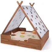 Muddy Buddy Sandkasten »Safari Seeker«, Ab 3 Jahren, Zypressenholz - braun