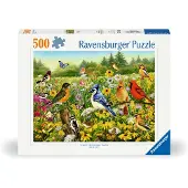 Ravensburger - Puzzle Birds in the Meadow 500p (12000336)