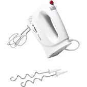 Bosch MFQ3010, Handmixer, Weiß, 1,4 m, 0,5 l, Kunststoff, Edelstahl