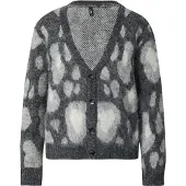 ONLY Strickjacke Edelie 15353090 Grau Regular Fit