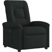 vidaXL Relaxsessel Schwarz Stoff