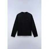 Napapijri T-Shirt Salis LS 1 Herren Black 041-L