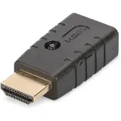 Digitus 4K HDMI EDID Emulator, HDMI, HDMI, HDMI, Schwarz, 3840 x 2160 Pixel, 4K Ultra HD
