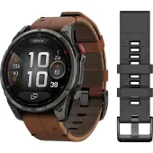 Garmin Fenix 8 Pro, 47 mm, Saphirglas, AMOLED-Display, Carbon Grey, DLC-Titan