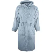 The One Towelling - Morgenmantel für Herren/Damen Unisex, mit Kapuze (Hellblau)