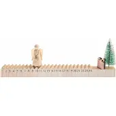 Rico Schiebe-Adventskalender Engel Holz 35x2,5x10,5cm100%