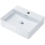 Primaster Keramikwaschbecken 50 cm Prag weiß glänzend