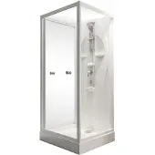 Schulte Komplettdusche Juist 90 x 90 x 210 cm alpinweiß