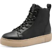 Tamaris Schnür-,Zug-u.Schnallenstiefel in schwarz, Gr. 40
