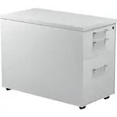 Mauser Schubladencontainer auf Rollen, 579x800mm, 1 Materialschub, lichtgrau