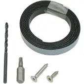 Konsta Schraubenset 3 Anfang- und Endklammer 3,9x13 und 3,9x22 mm mit Zubehör