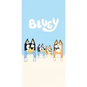 Bluey Handtuch Strand Badetuch 70x140cm