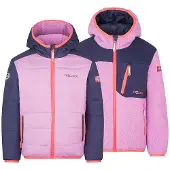 TROLLKIDS Wende-Winterjacke "Sandvika" in Rosa | Gr.: 176