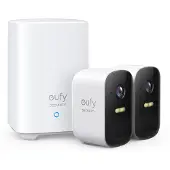 Eufy eufyCam 2C 2+1 Kit Überwachsungssystem 1080p HD IP67 Nachtsicht white