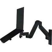 Ergotron Monitor Wandarm LX Pro, bis 34″, neig-/schwenkbar, höhenverstellbar, Tischklemme, VESA, Metall, schwarz