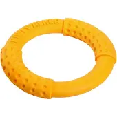 Kiwi Hunde-Spielzeug Ring Orange, S, Ø 13 cm