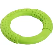 Kiwi Hunde-Spielzeug Ring Grün, M, Ø 17 cm