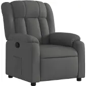 vidaXL Relaxsessel Dunkelgrau Stoff