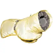 Hurtta Mudventure Reflective Coat - Turmeric - 65 cm