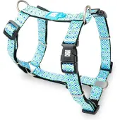 Max & Molly H-Geschirr - Retro Blue,L