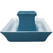 Petsafe Trinkbrunnen Pagoda 2 Liter 36 x 29 cm Keramik blau
