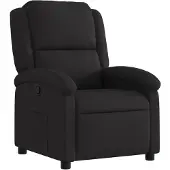 vidaXL Relaxsessel, schwarzer Stoff