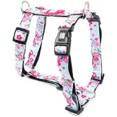 Max & Molly H-Geschirr Cherry Bloom - M: 53-69 cm Brustumfang