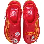 Crocs | Unisex | NFL Kansas City Chiefs Classic Lined | Clogs | | 41 212442-90H-M8W10