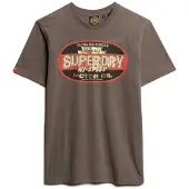 Superdry Gasoline Graphic Relaxed Kurzarm-t-shirt