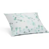 Yumeko Kissenbezug Baumwollsatin 50x60 Grün - Eco, Bio & Fairtrade